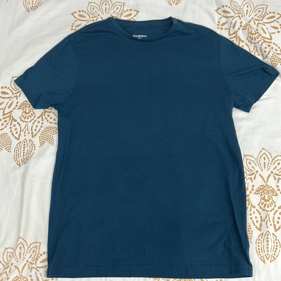 Goodfellow Navy Medium Shirt - Picture 1 of 3